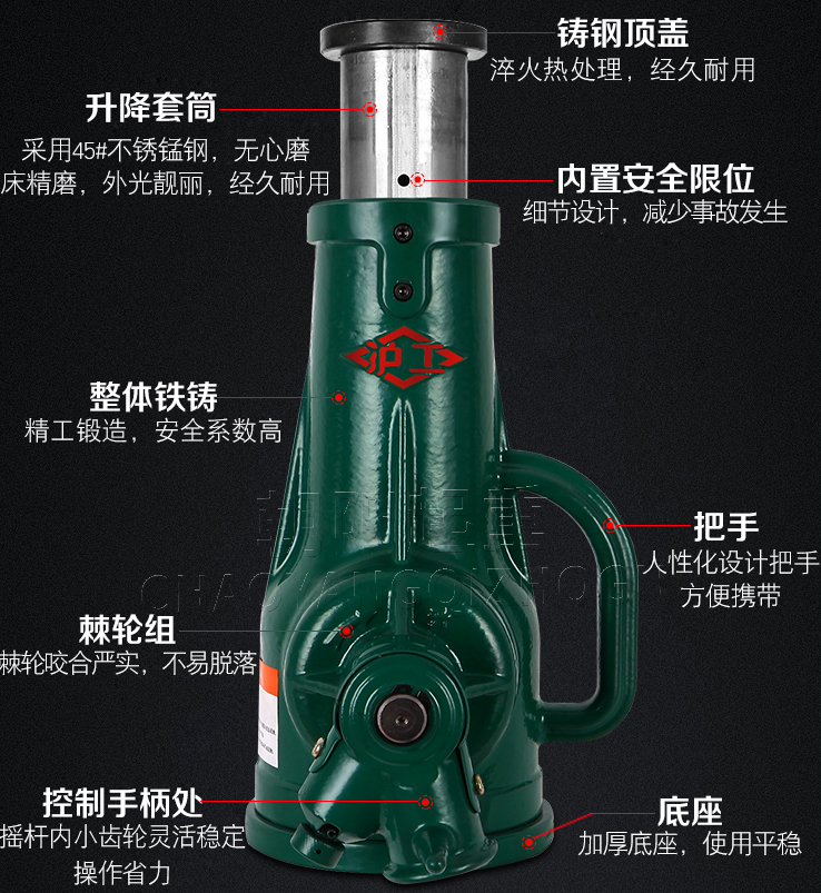 如意彩票螺旋千斤顶，万一挑一